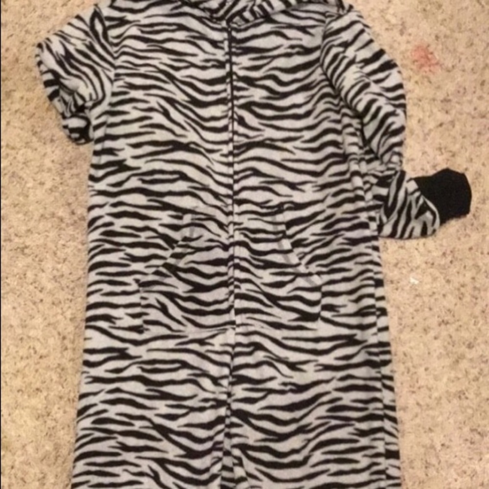 Zebra onesie